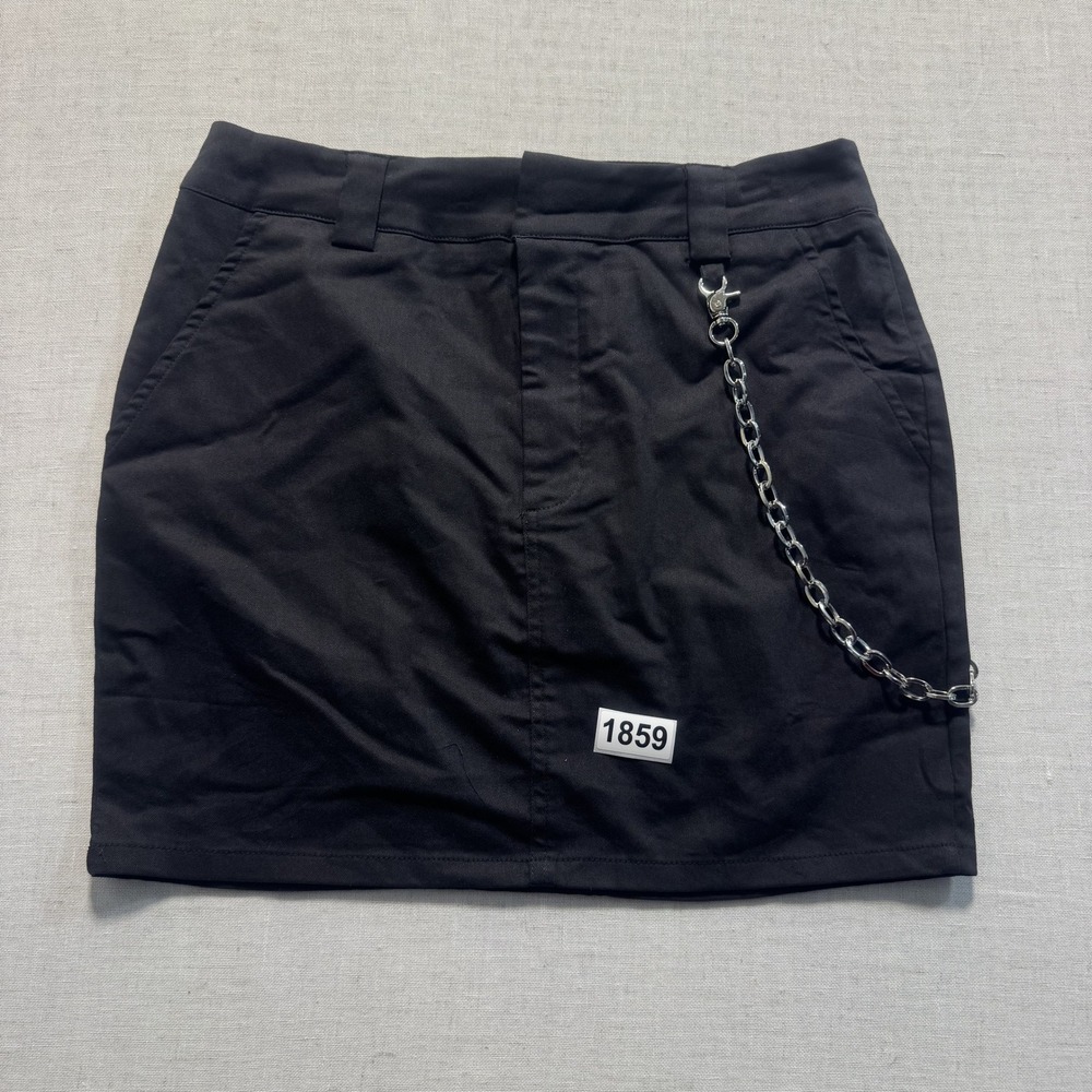 Better Be Mini Skirt Womens Sz M Black Pre-owned